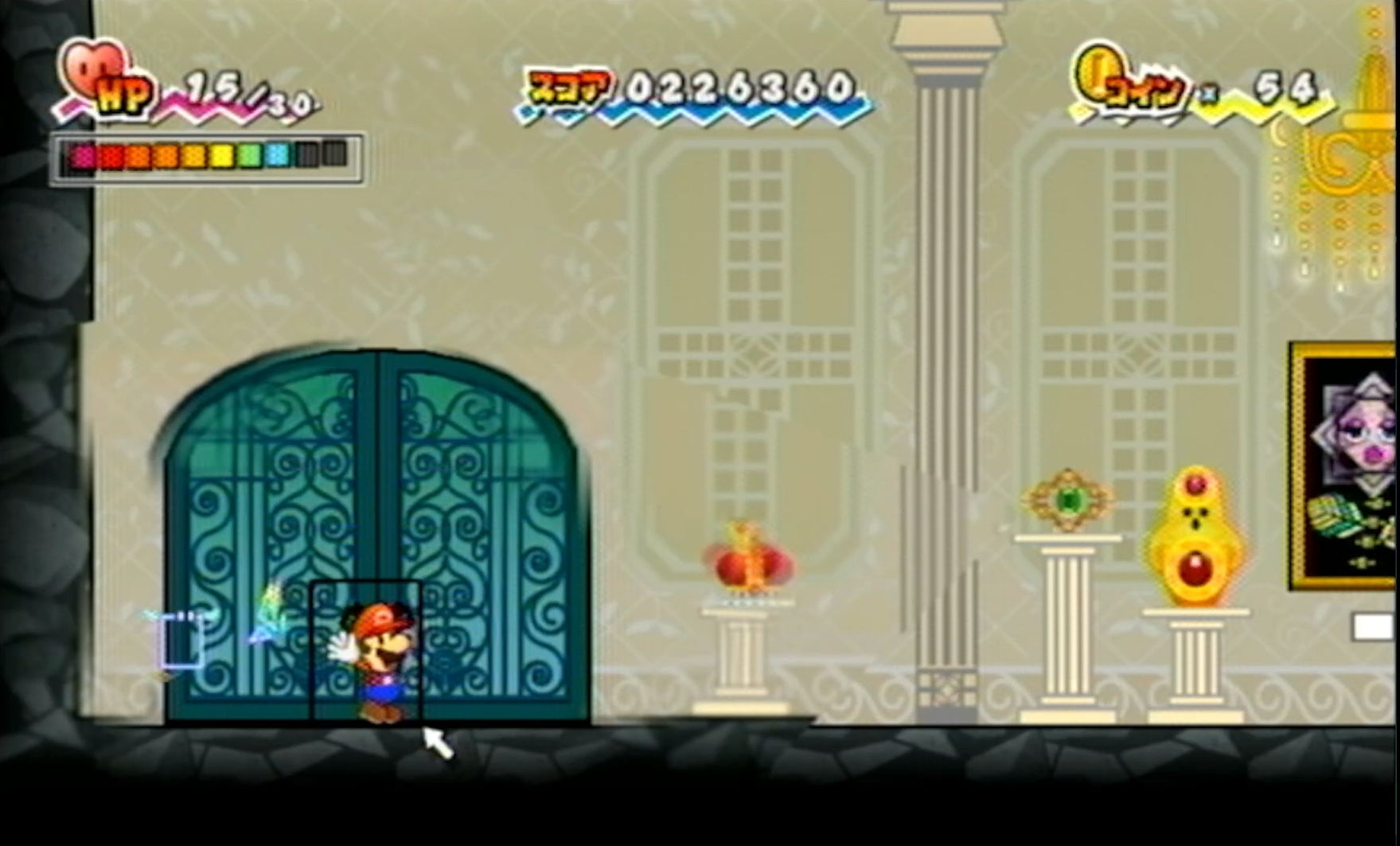 Some idiot crashing in the painting room in the middle of a run